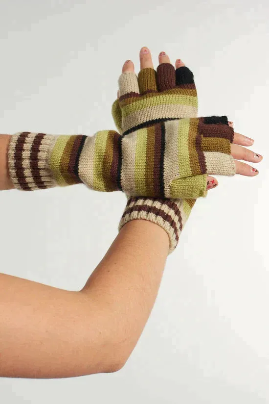 HUE FINGERLESS GLOVES