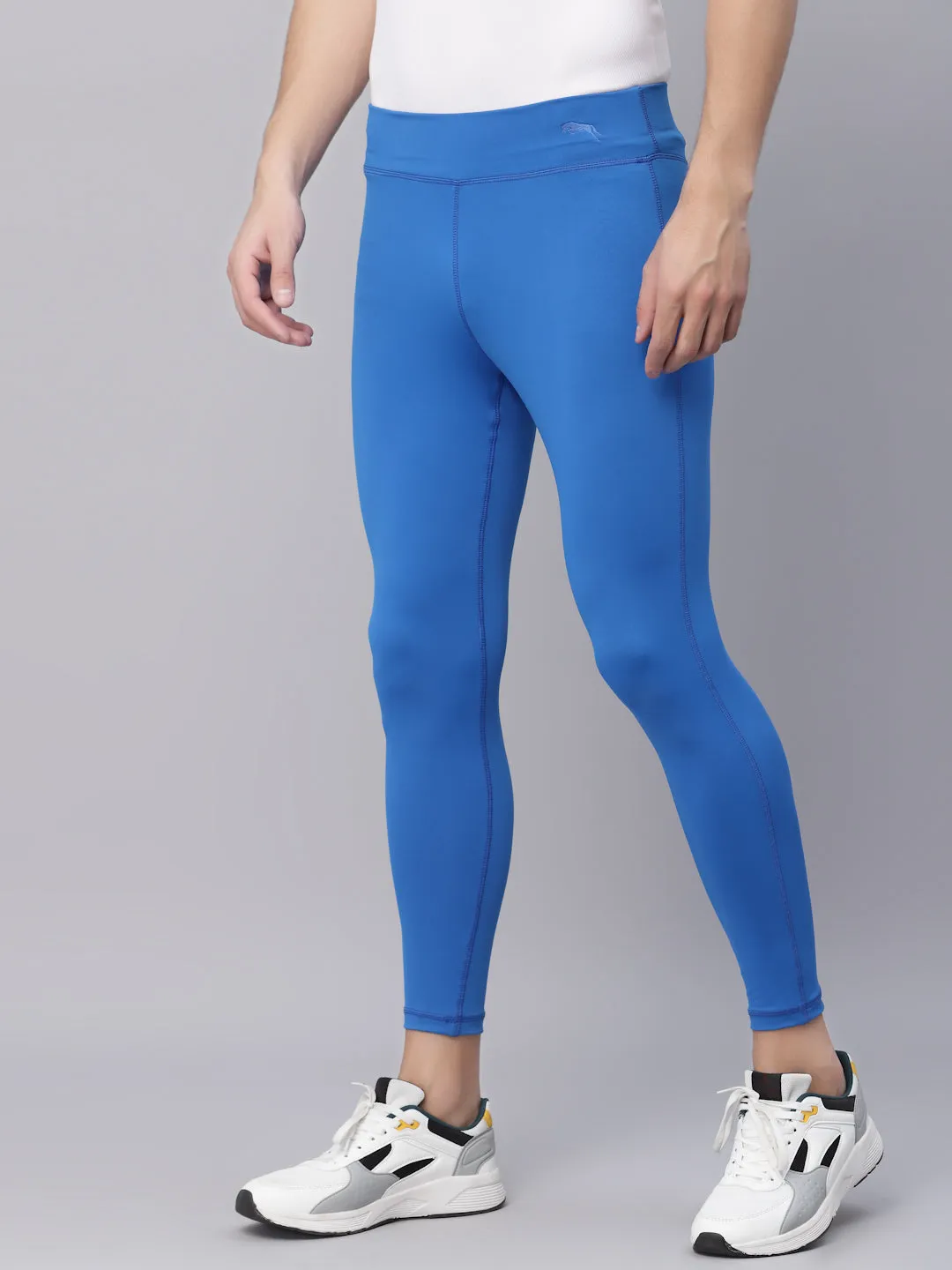 JUMP USA Royal Blue Rapid-Dry Training Tights For Men