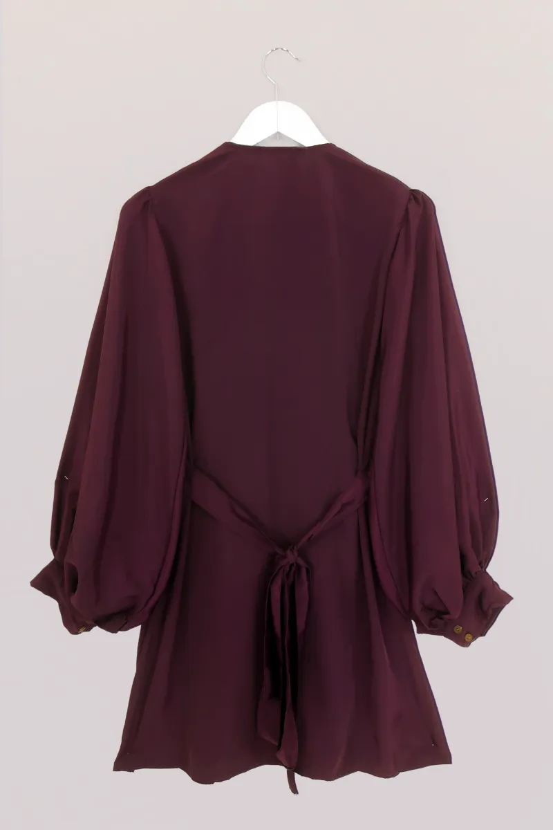 Khroma Lola Mini Dress in Emperor Purple