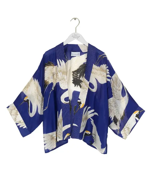 Kimono in Stork Royal Blue