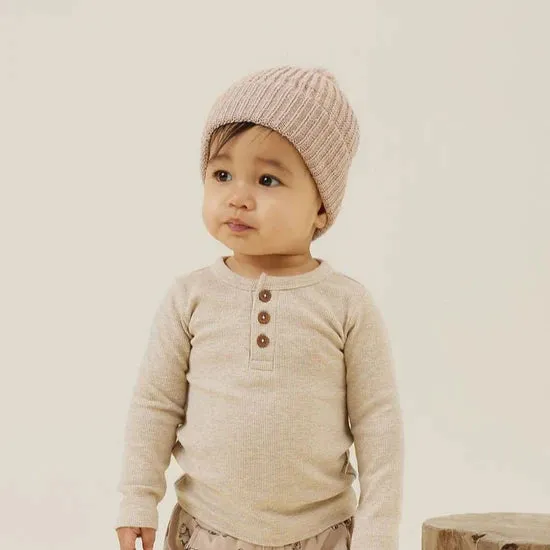 Knit Beanie | Mushroom Fleck
