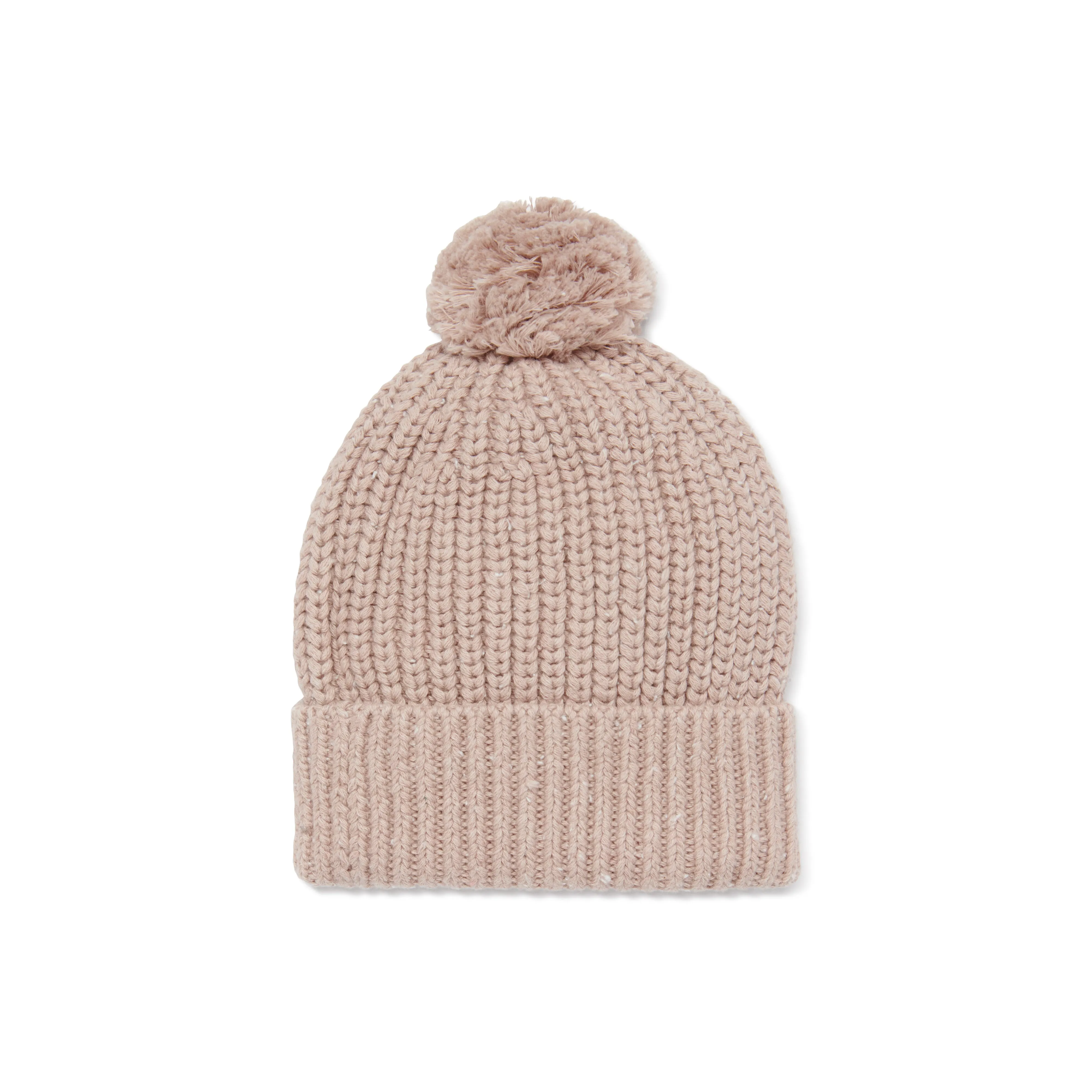 Knit Beanie | Mushroom Fleck