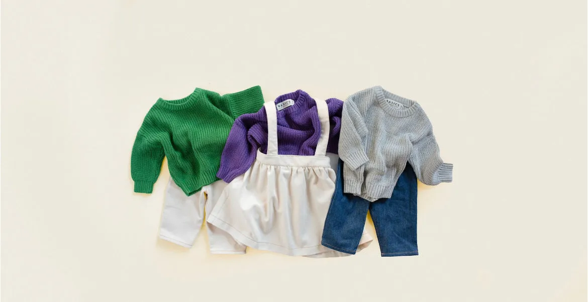 Knit Cotton Sweater - Royal Lavender