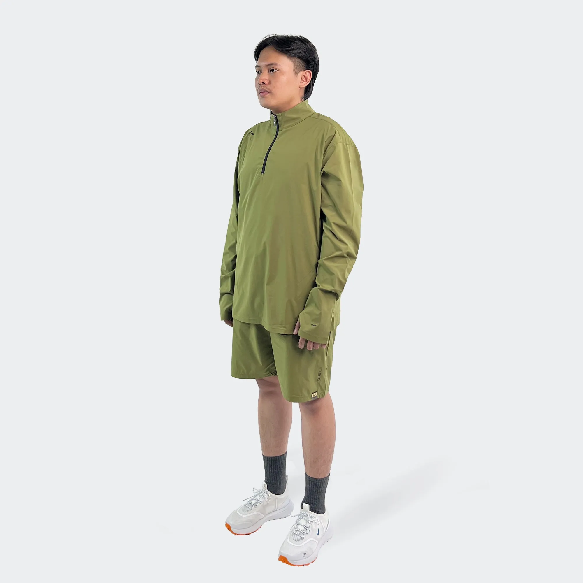 Liteshell™ - Training Half Zip Jacket - Olive Green
