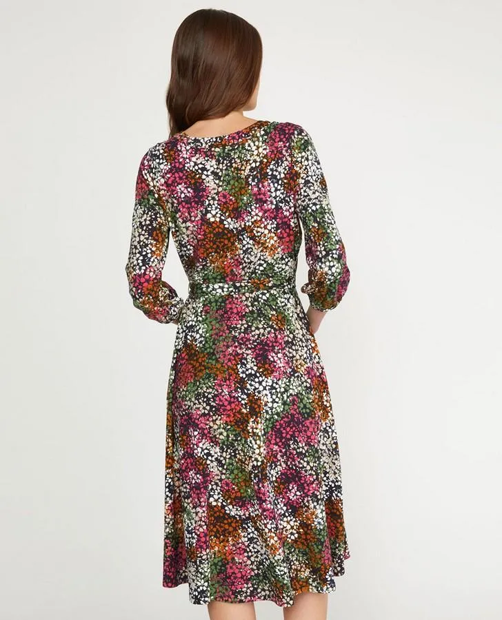 Lobster Clover Print Button Front Dress