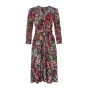 Lobster Clover Print Button Front Dress