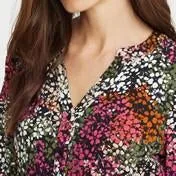 Lobster Clover Print Button Front Dress