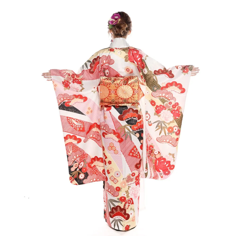 Long Sleeve Kimono Set