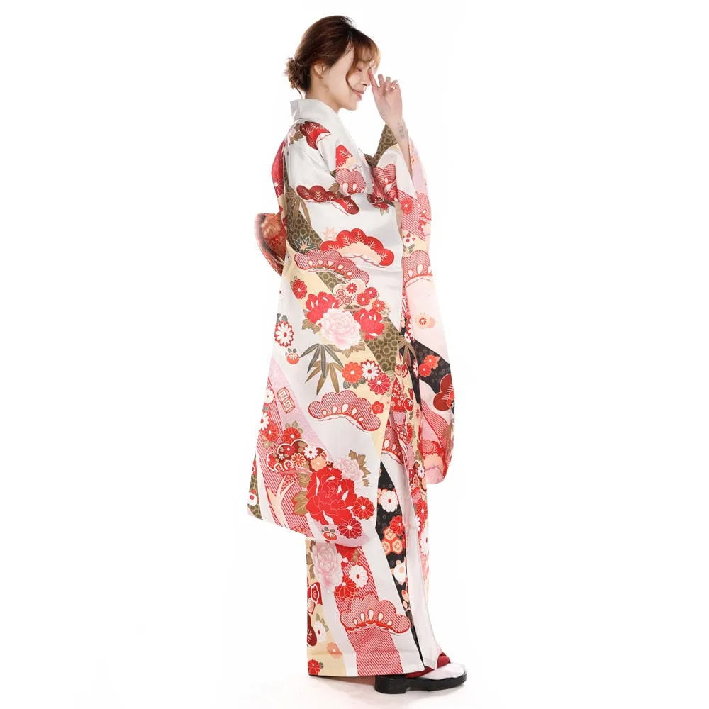 Long Sleeve Kimono Set