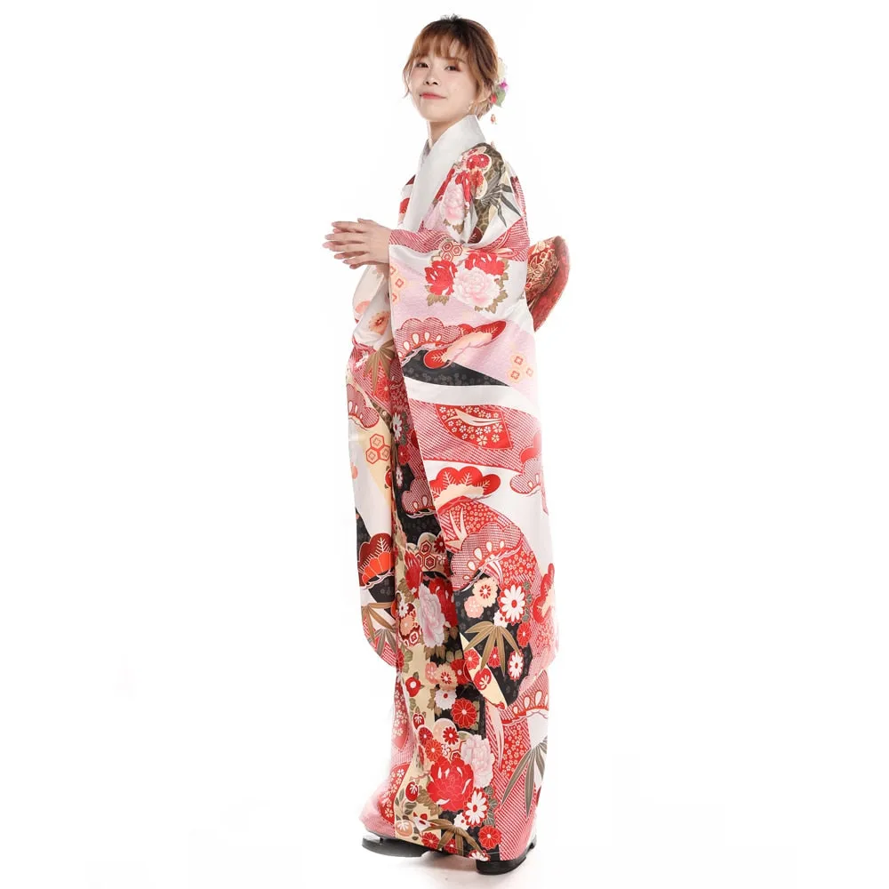 Long Sleeve Kimono Set