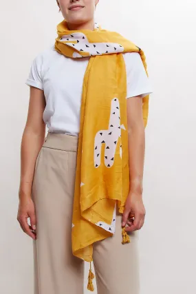 Louche Cactus Printed Scarf