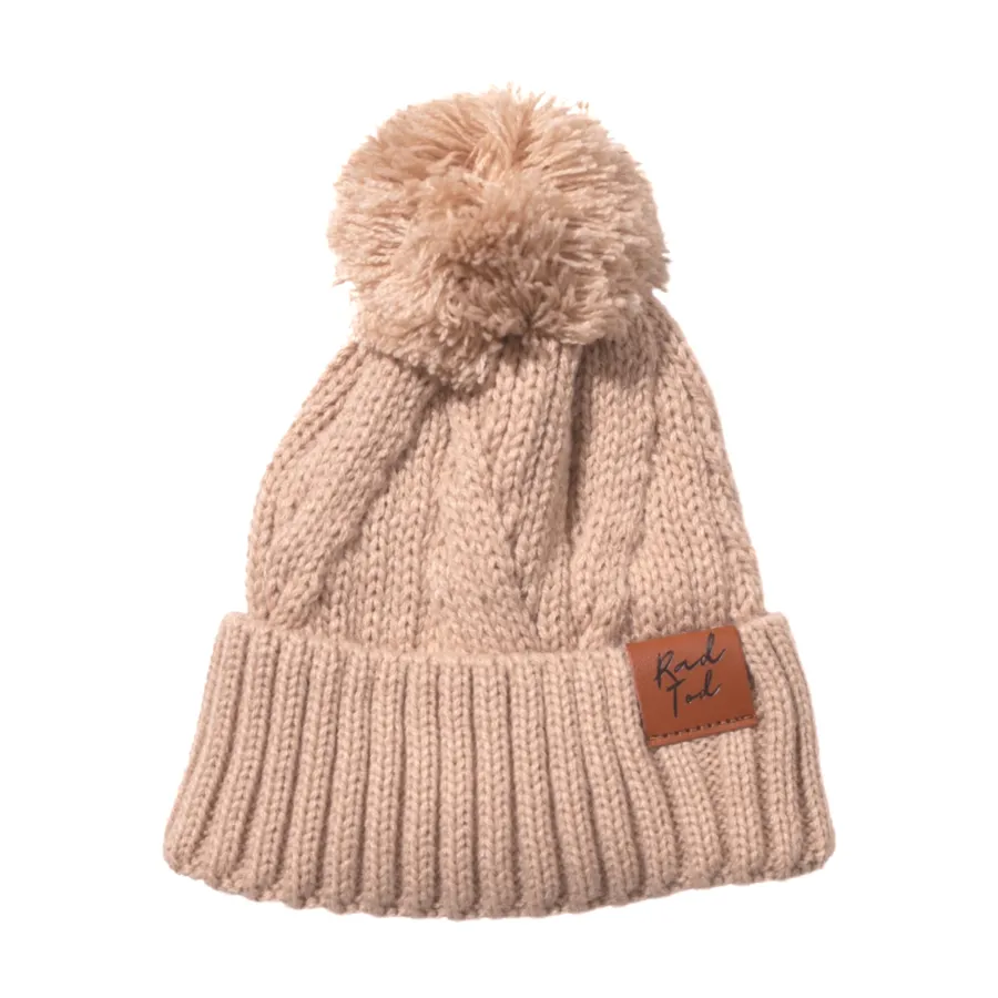 Lux Tan Beanie