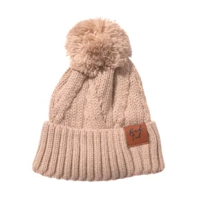 Lux Tan Beanie
