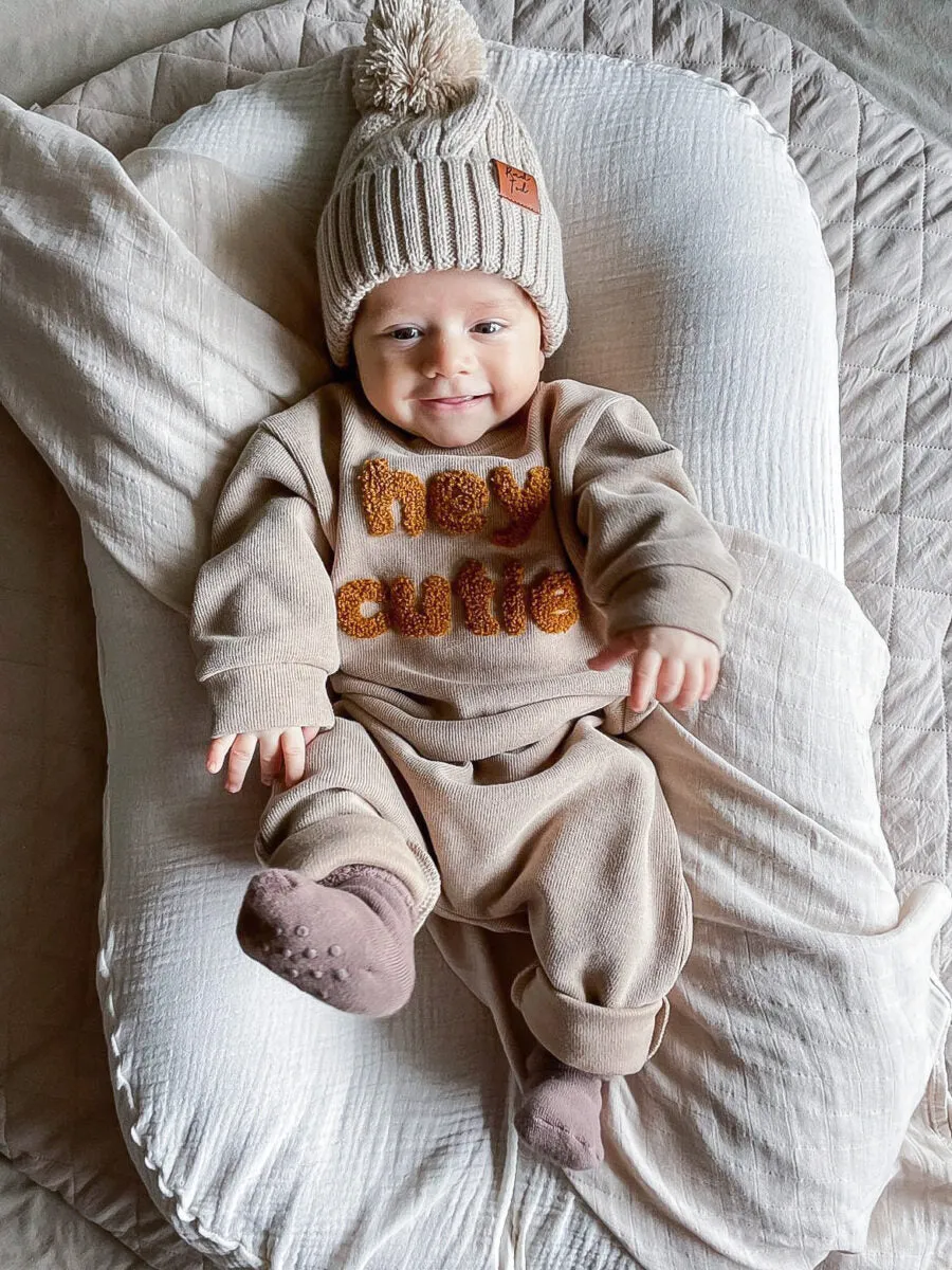 Lux Tan Beanie