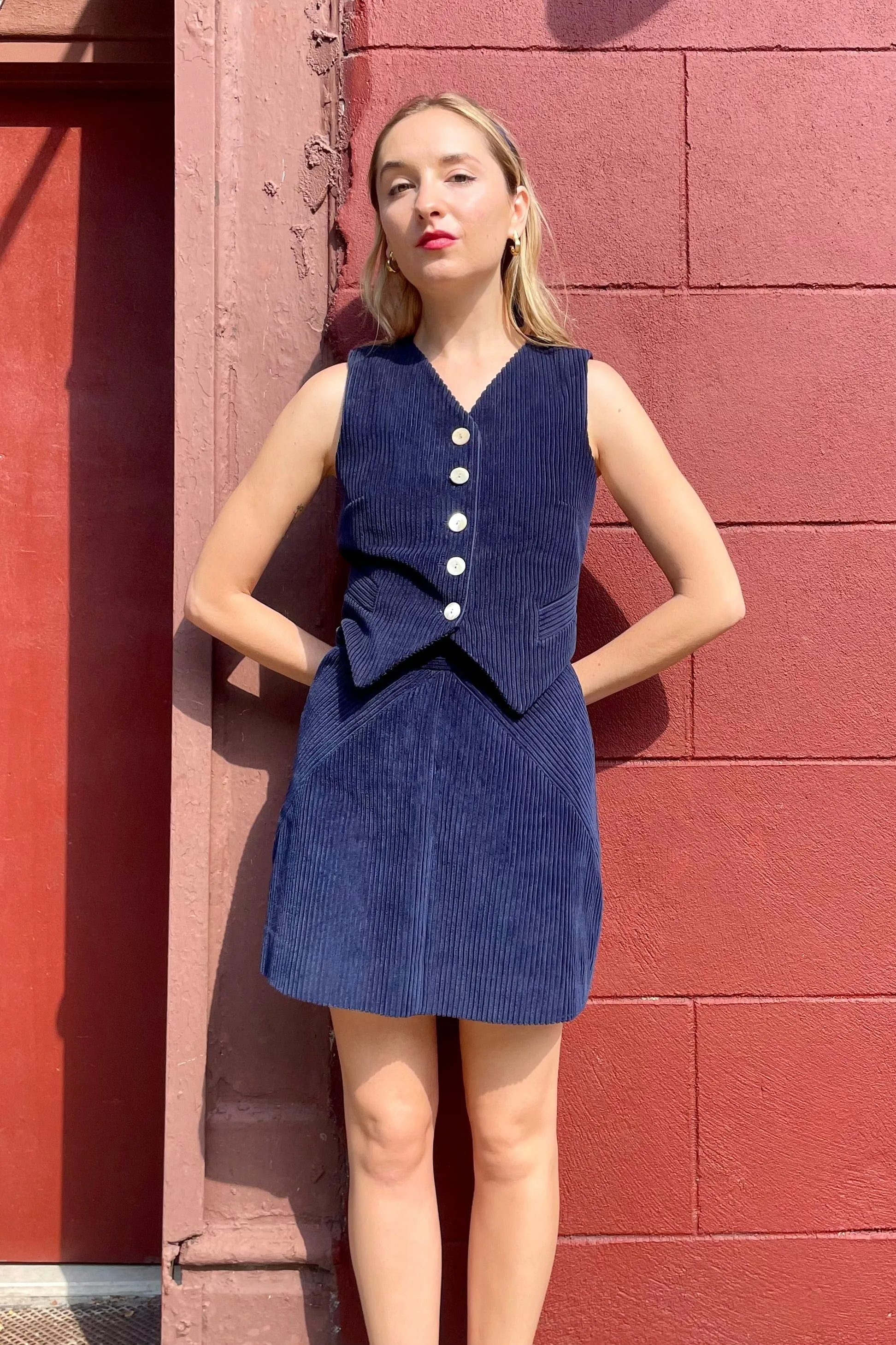 Maggie Corduroy Skirt