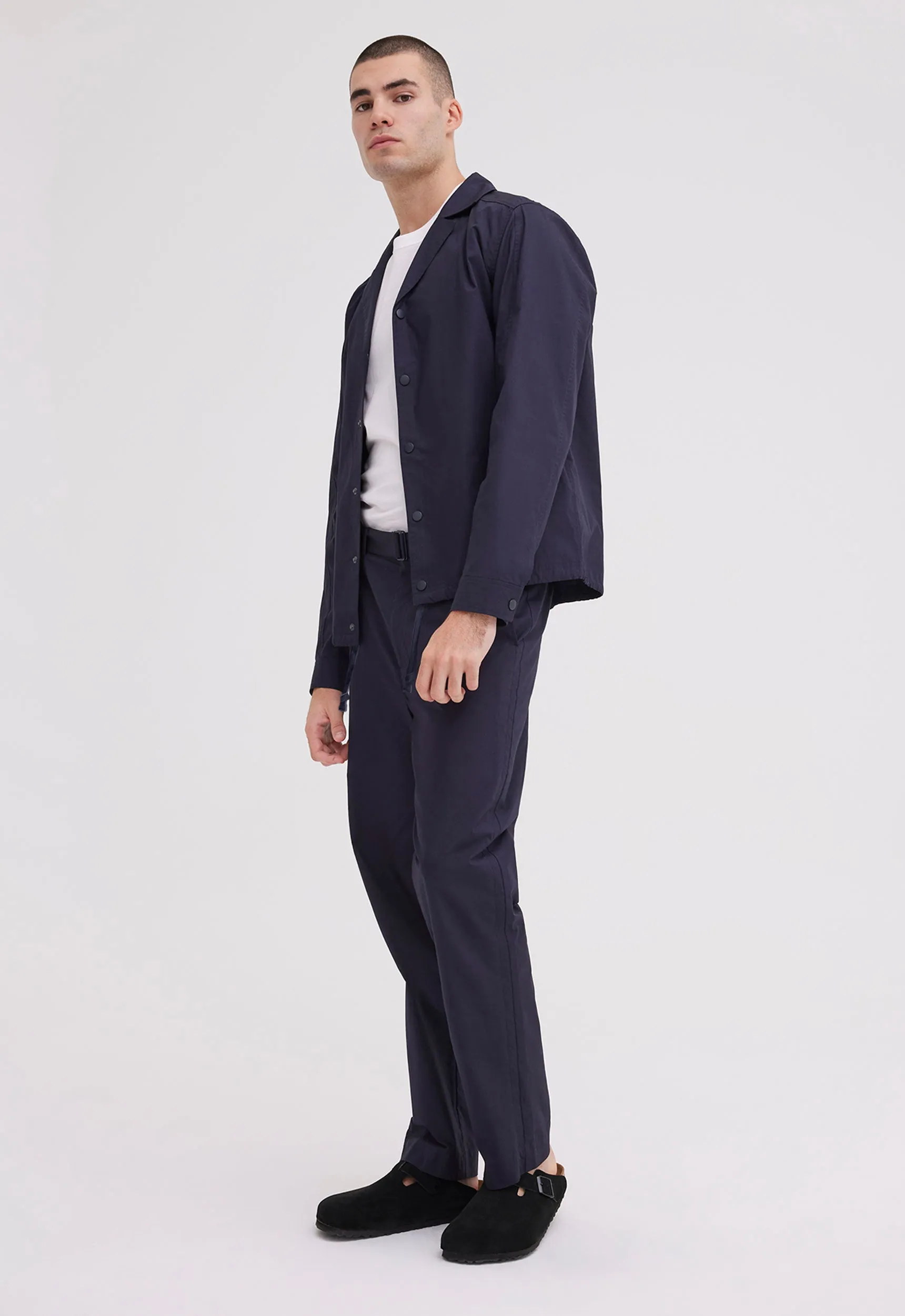 Martell Cotton Jacket in Darkest Navy