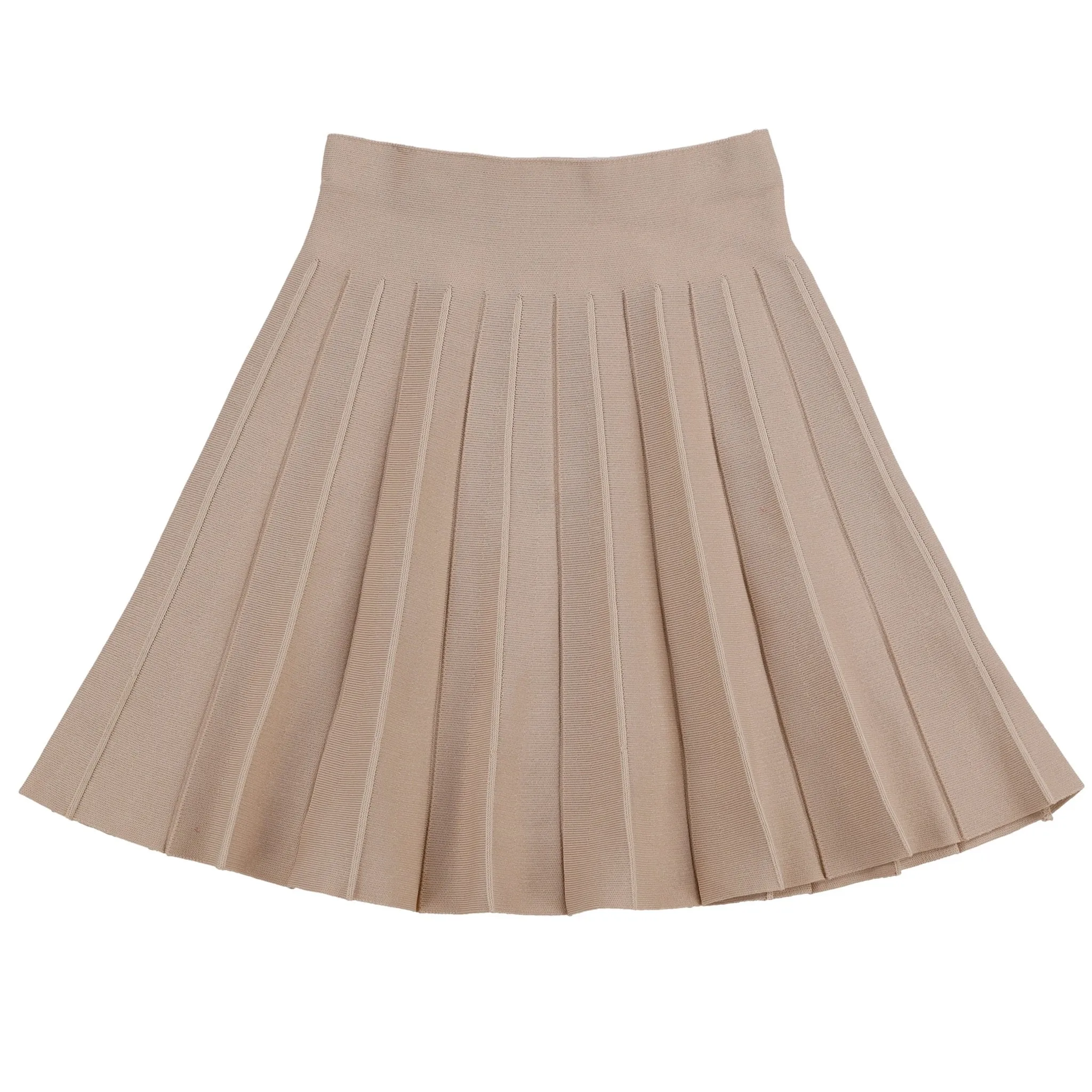 Melange Pleated Dahlia Skirt