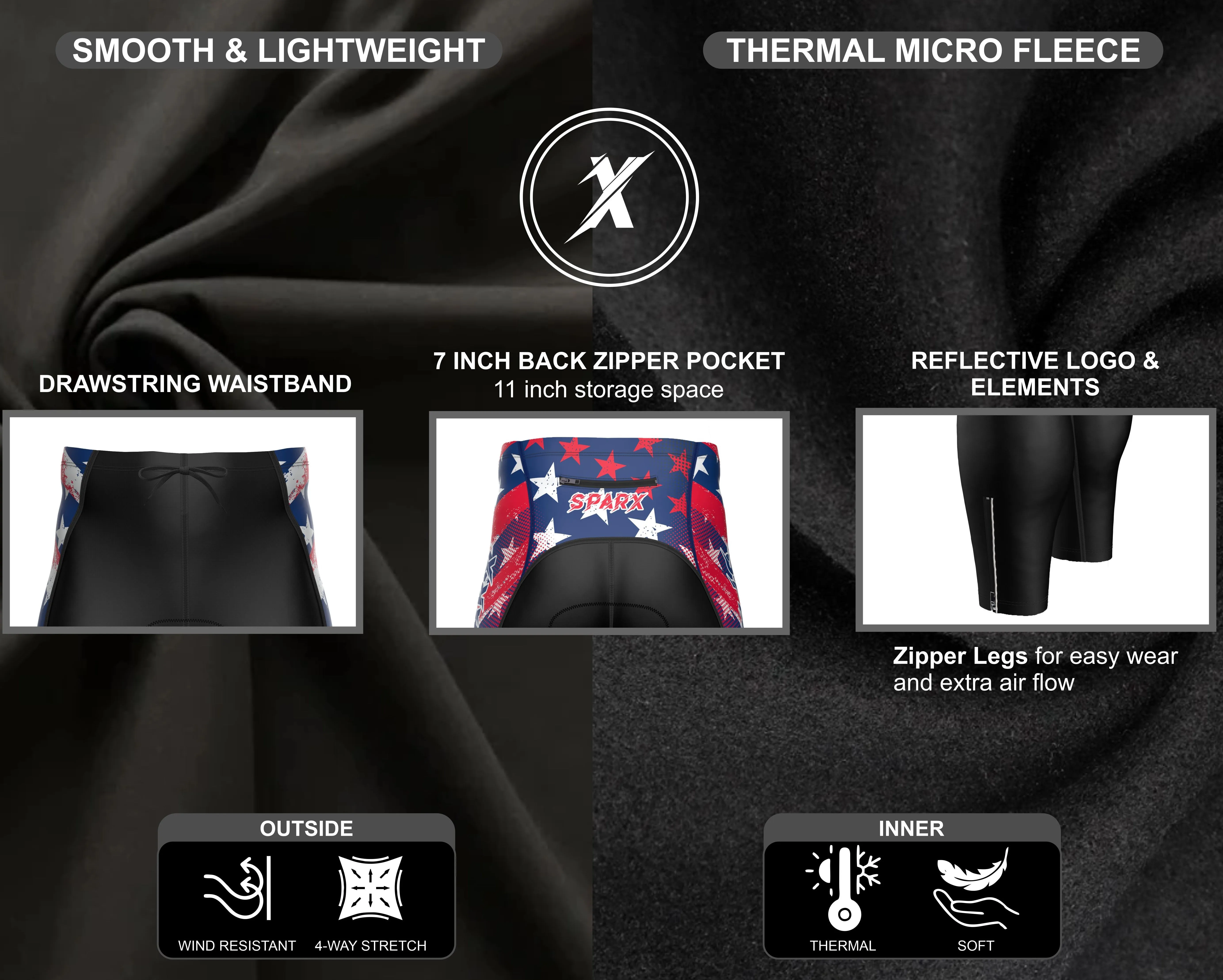 Men Dragon Cycling Tights