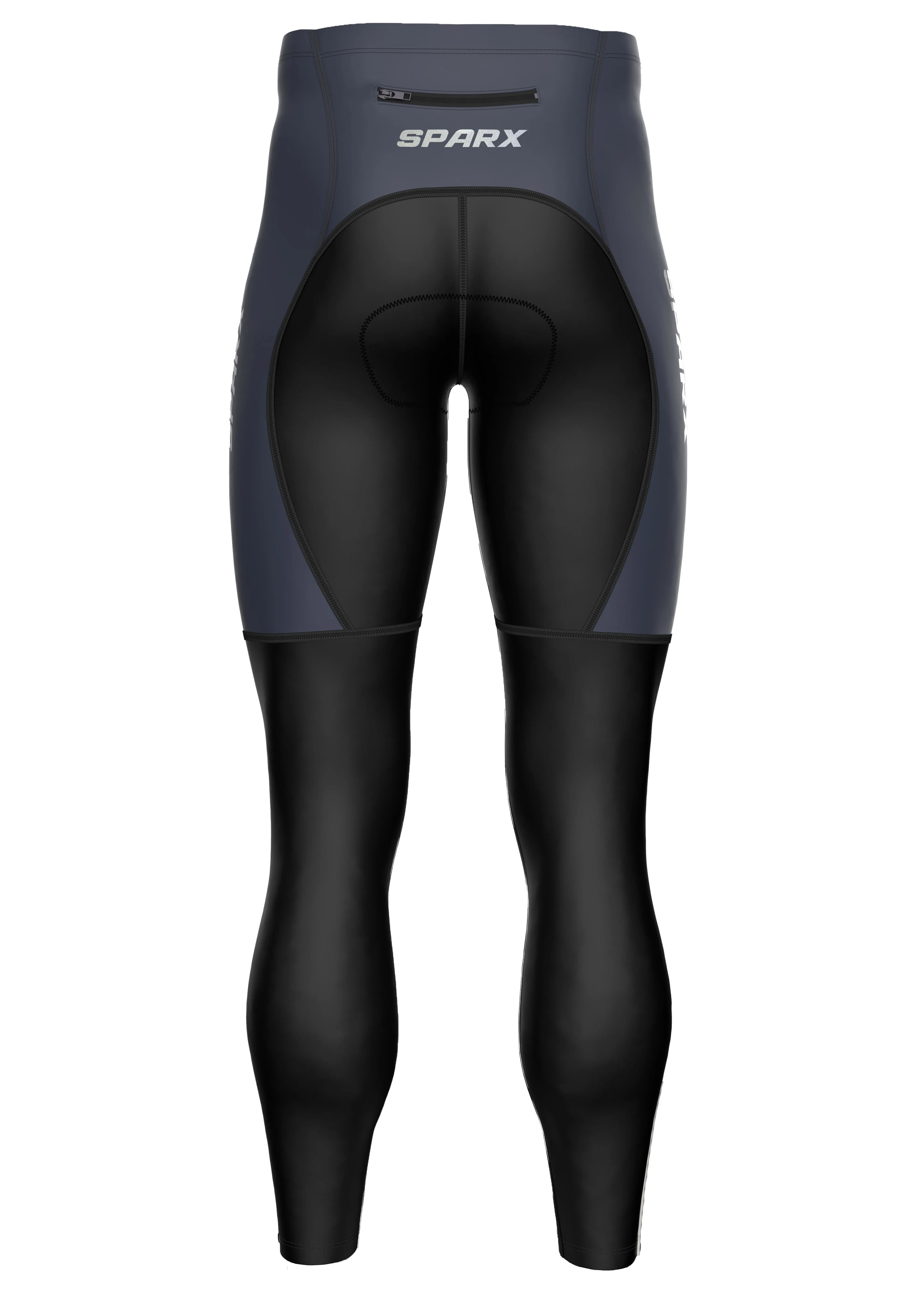 Men Gray Cycling Tights