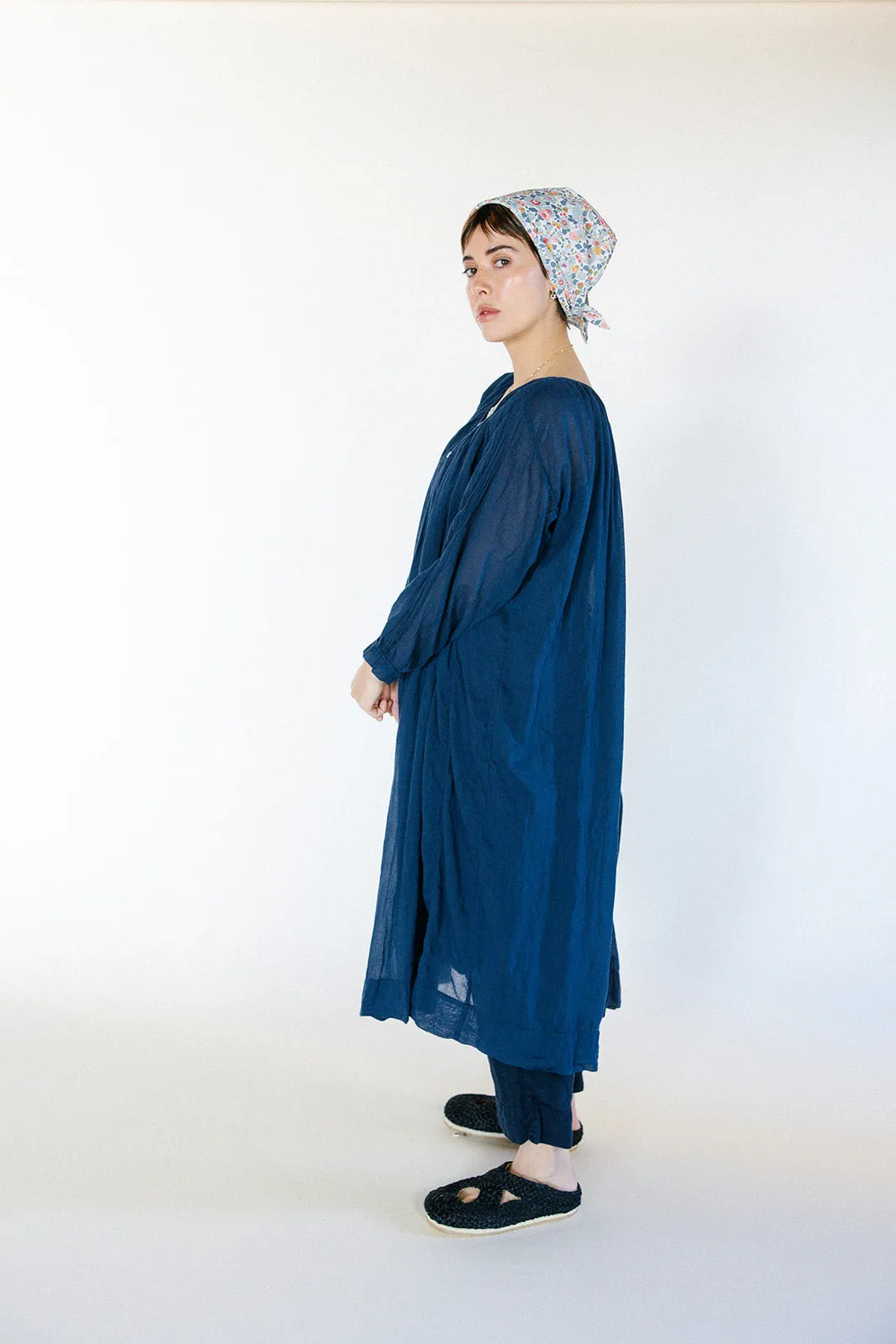 Metta - Elle Gathered Dress - Cotton Voile