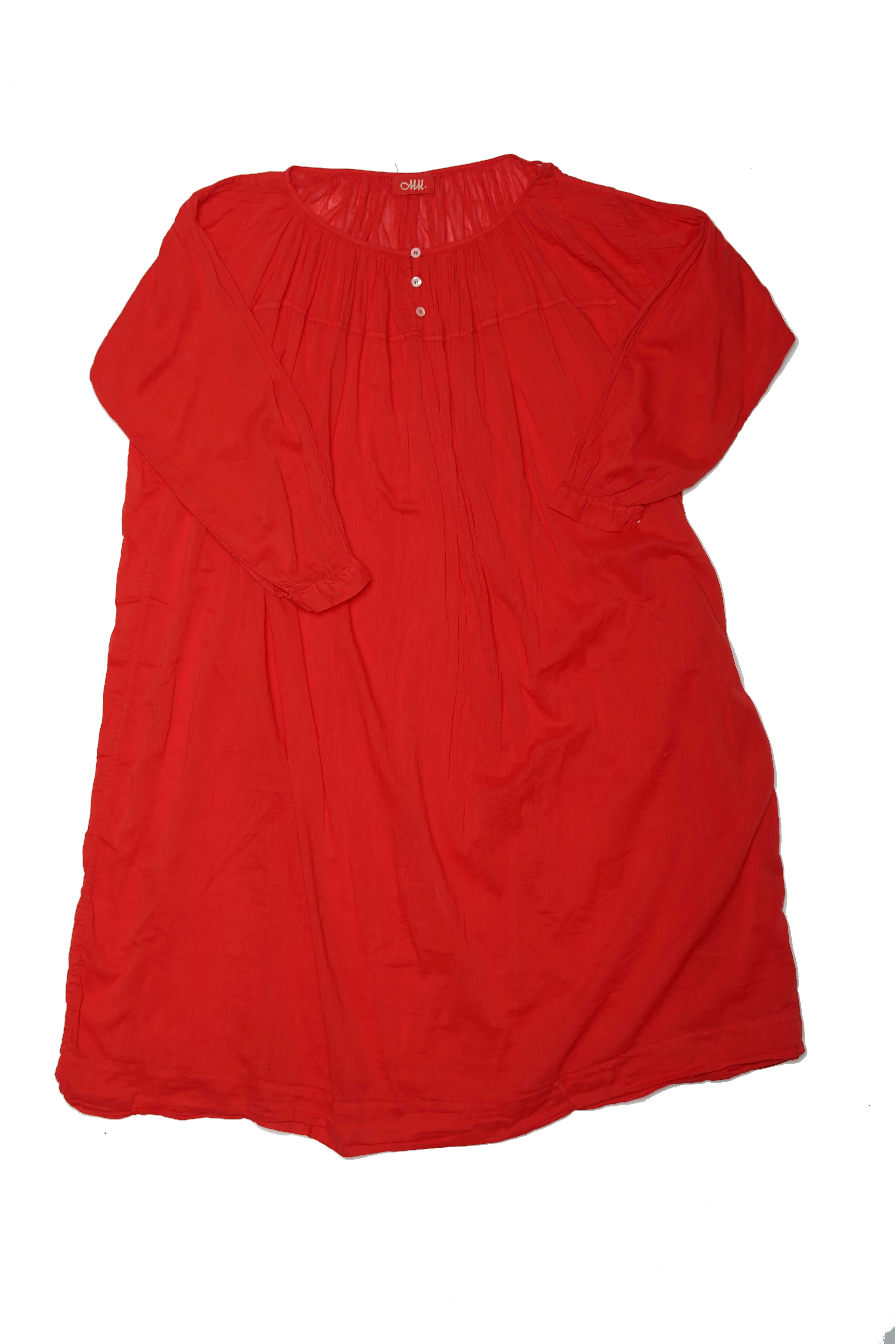 Metta - Elle Gathered Dress - Cotton Voile
