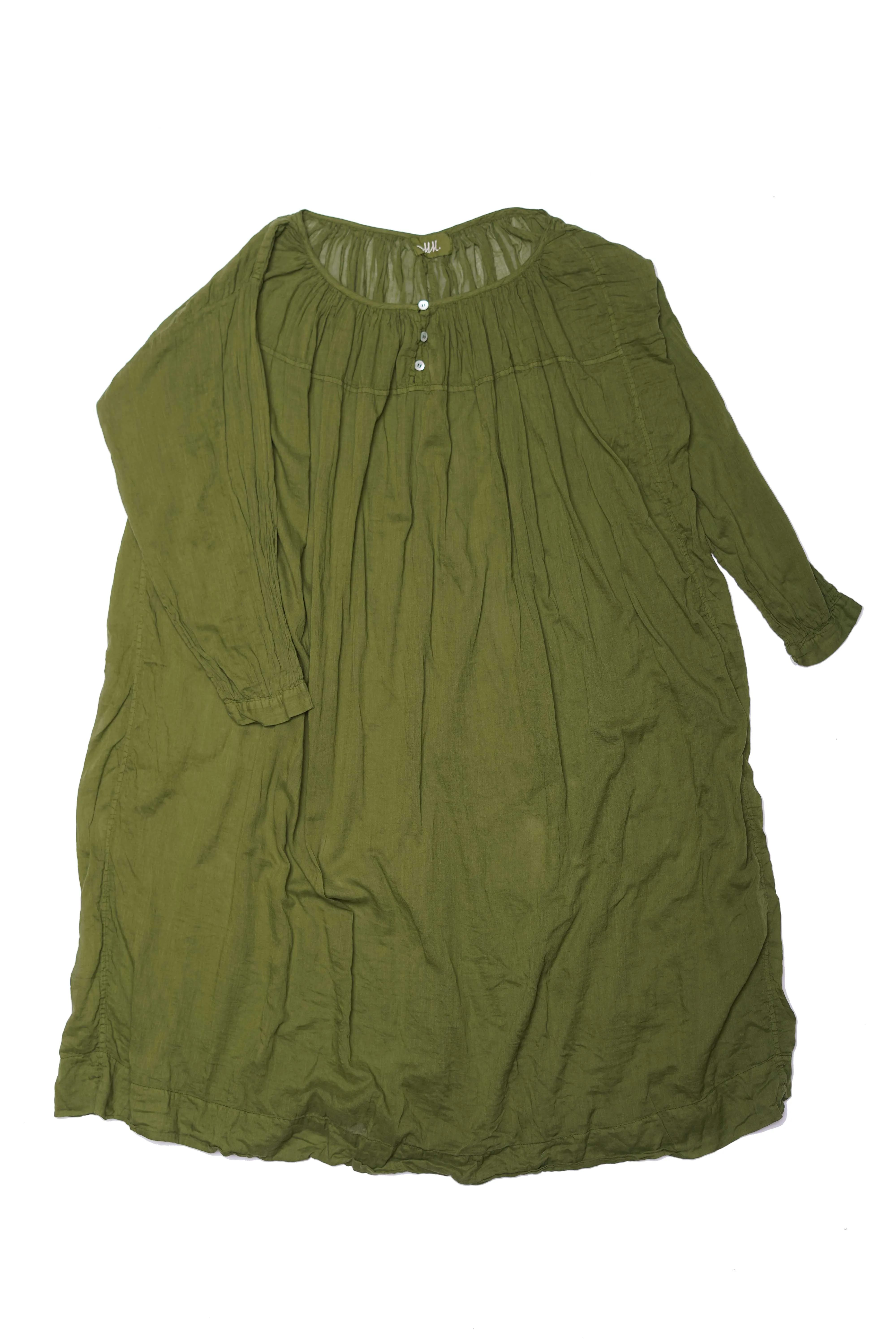 Metta - Elle Gathered Dress - Cotton Voile