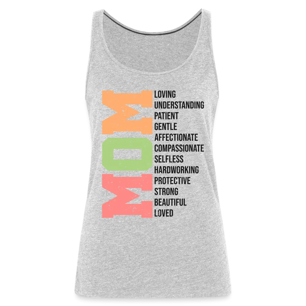Mom Women's Premium Tank Top (Heartfelt Tribute)
