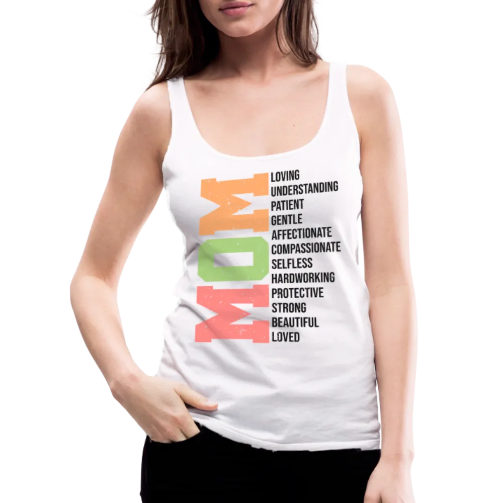 Mom Women's Premium Tank Top (Heartfelt Tribute)