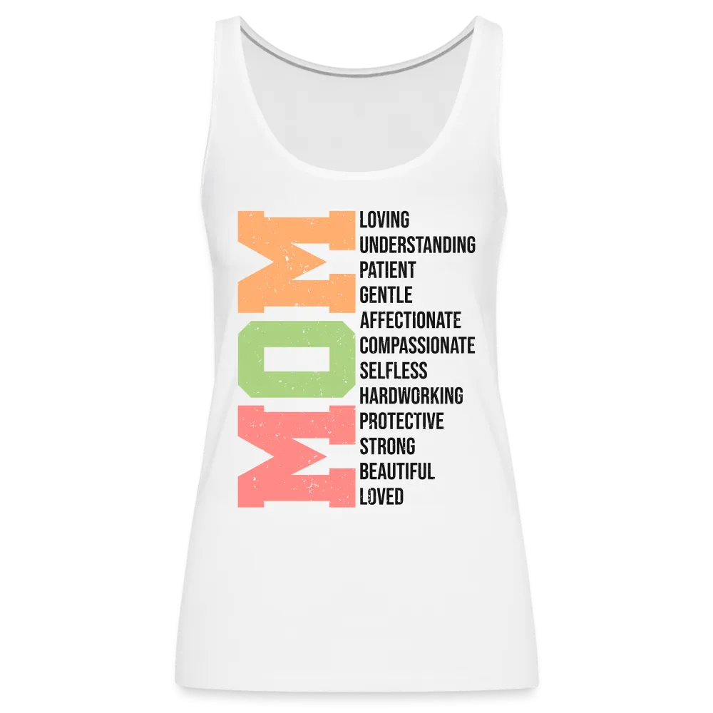 Mom Women's Premium Tank Top (Heartfelt Tribute)