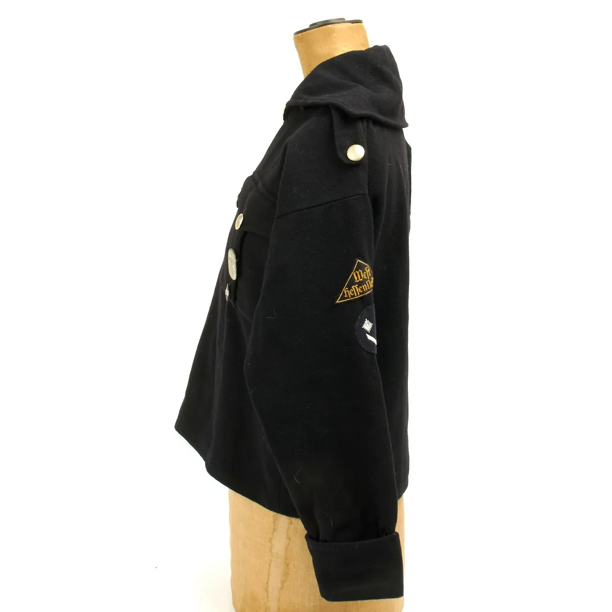 Original German WWII Marine HJ Hessen-Nassau Named Tunic