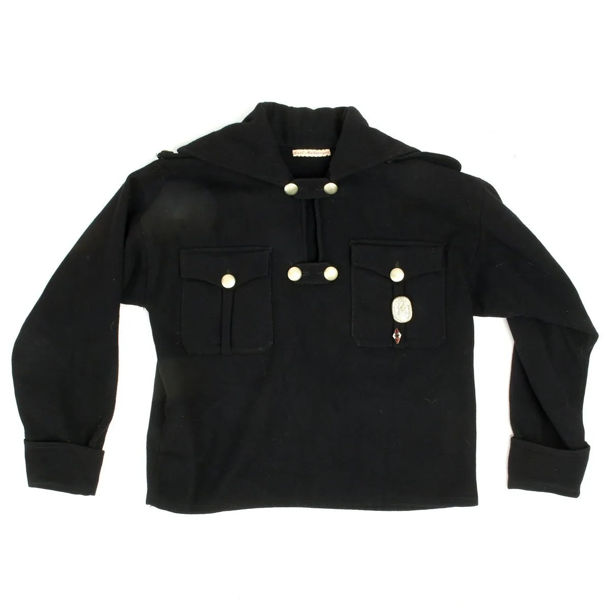 Original German WWII Marine HJ Hessen-Nassau Named Tunic