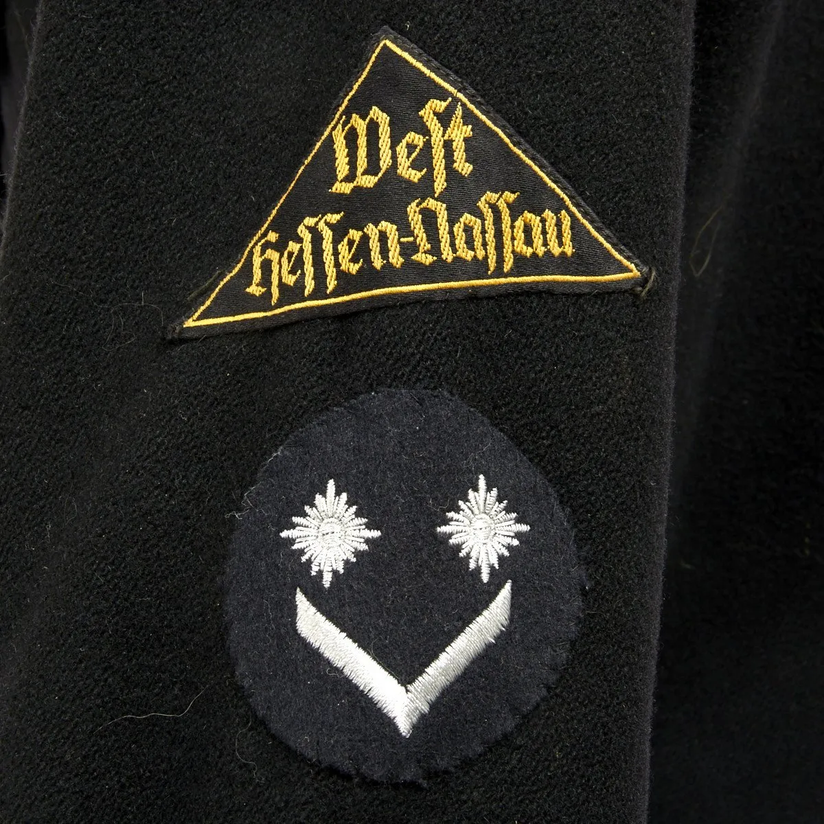 Original German WWII Marine HJ Hessen-Nassau Named Tunic
