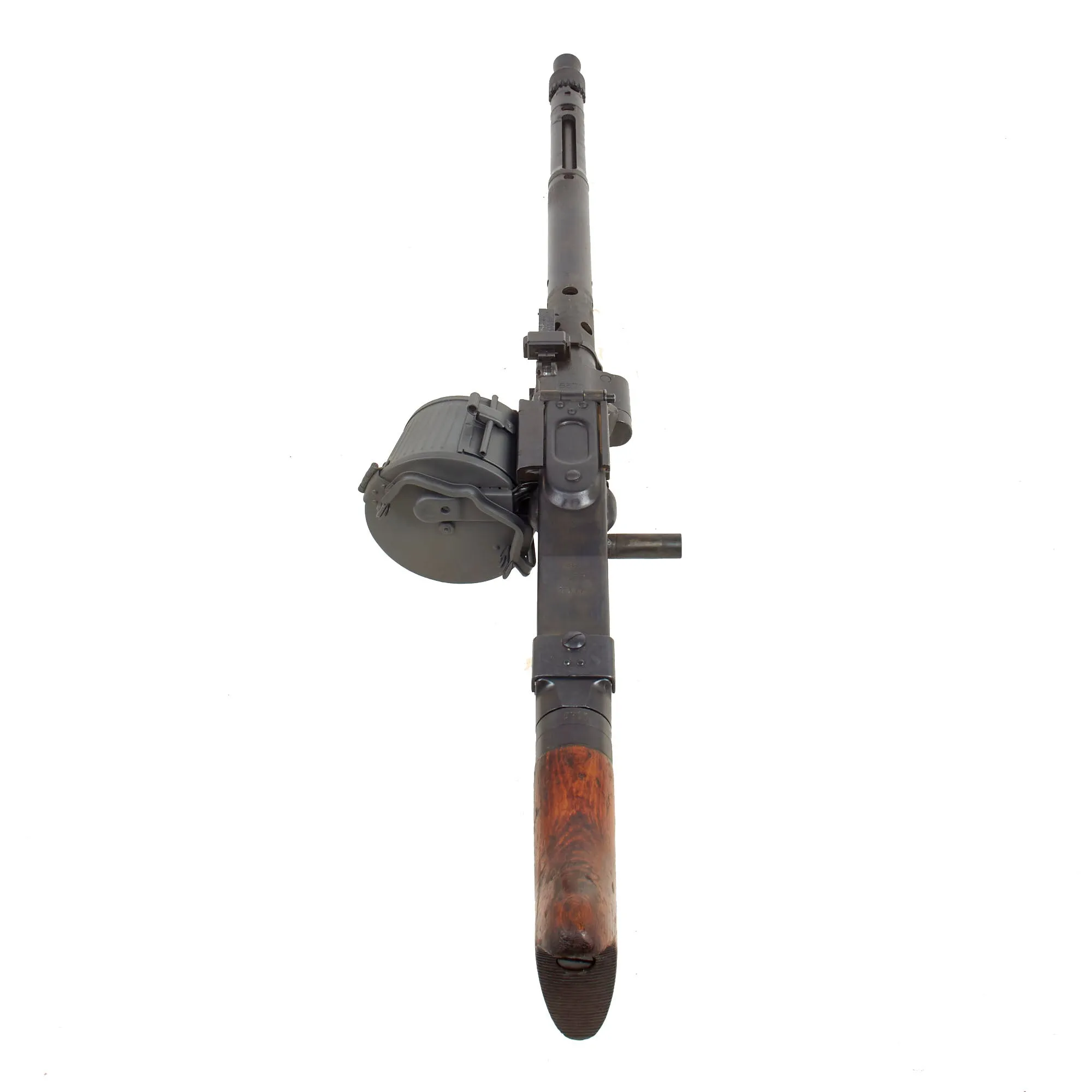 Original German WWII Panzerlauf Tanker MG 34 Display Machine Gun by Waffenwerke Brünn with Belt Carrier - dated 1945