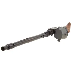 Original German WWII Panzerlauf Tanker MG 34 Display Machine Gun by Waffenwerke Brünn with Belt Carrier - dated 1945
