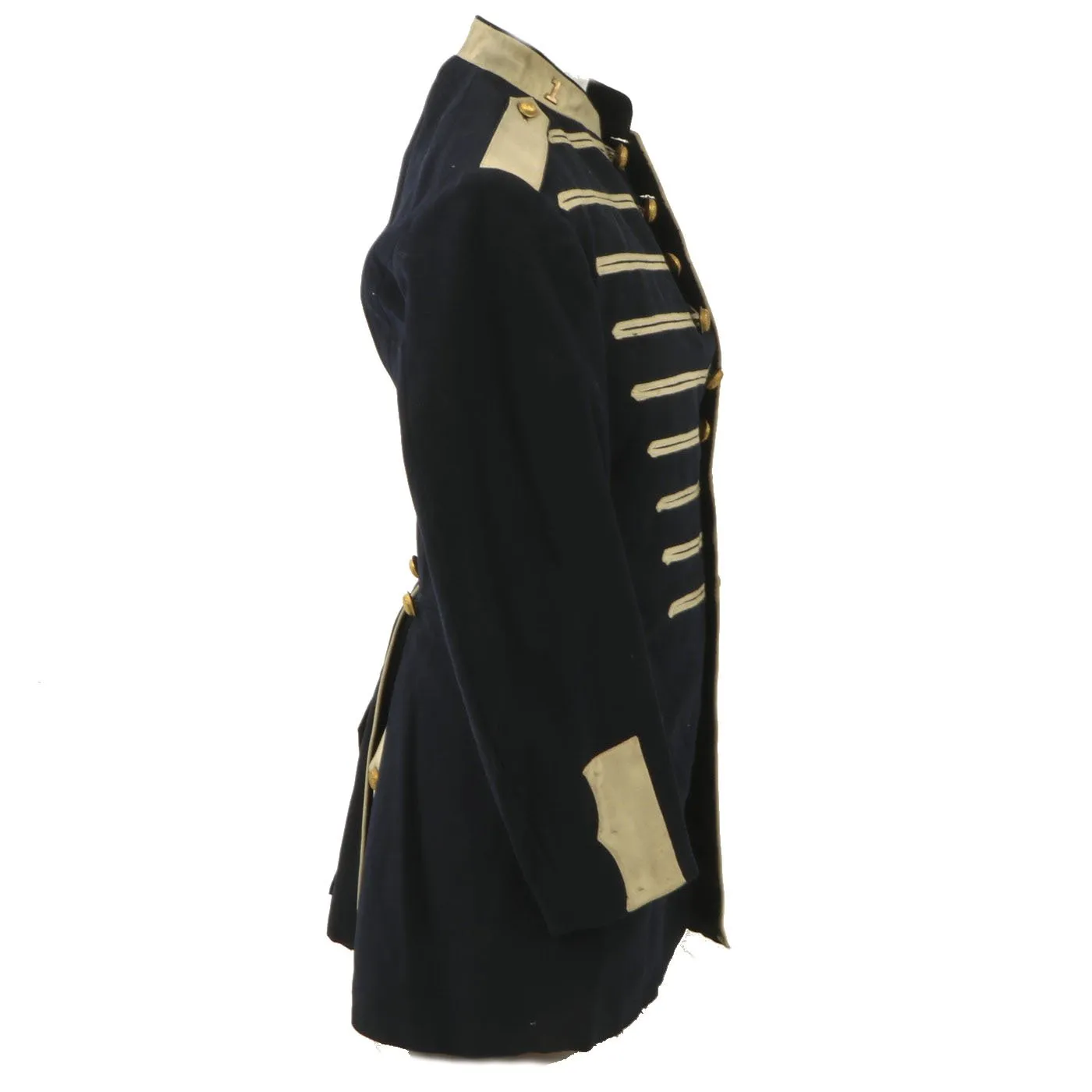 Original U.S. Indian Wars M-1885 1st Connecticut Musician's Band Tunic