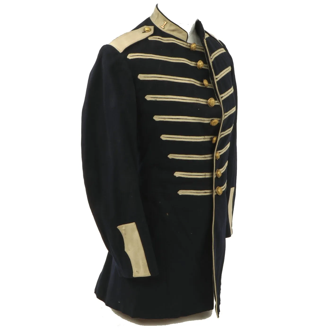 Original U.S. Indian Wars M-1885 1st Connecticut Musician's Band Tunic
