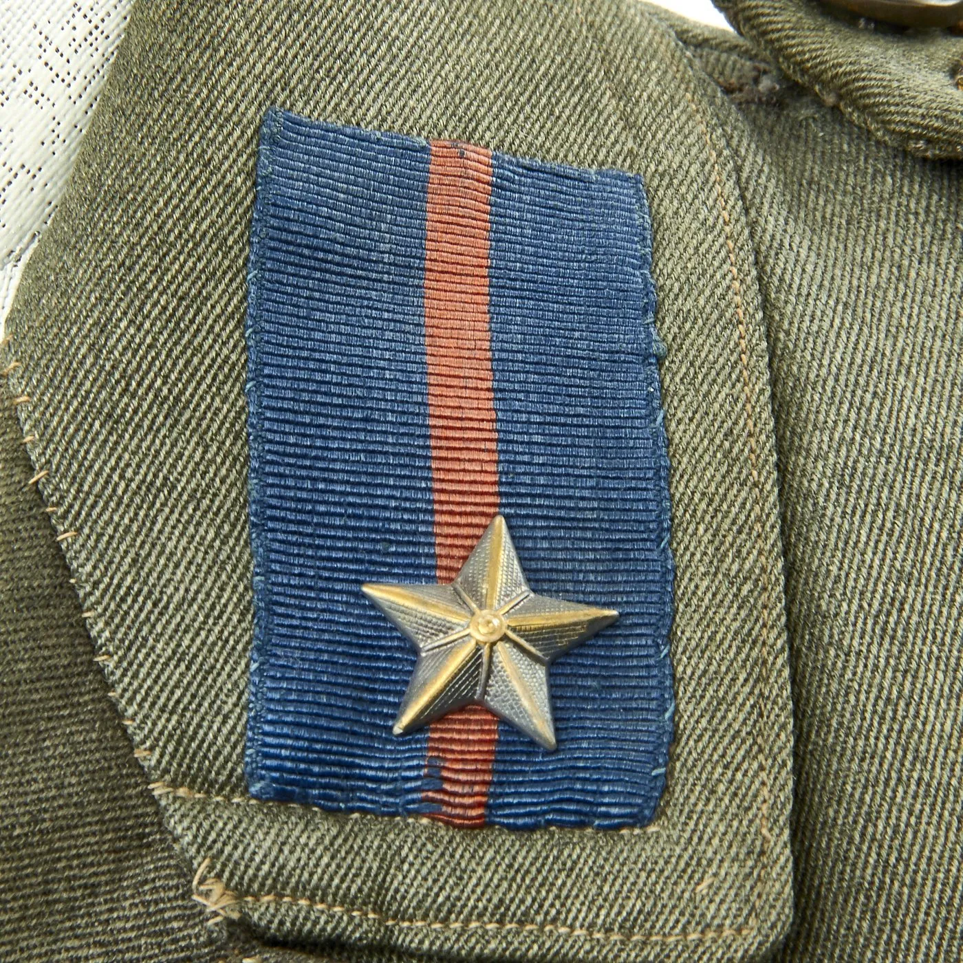 Original WWII Italian Army Infantry Warrant Officer Uniform Jacket