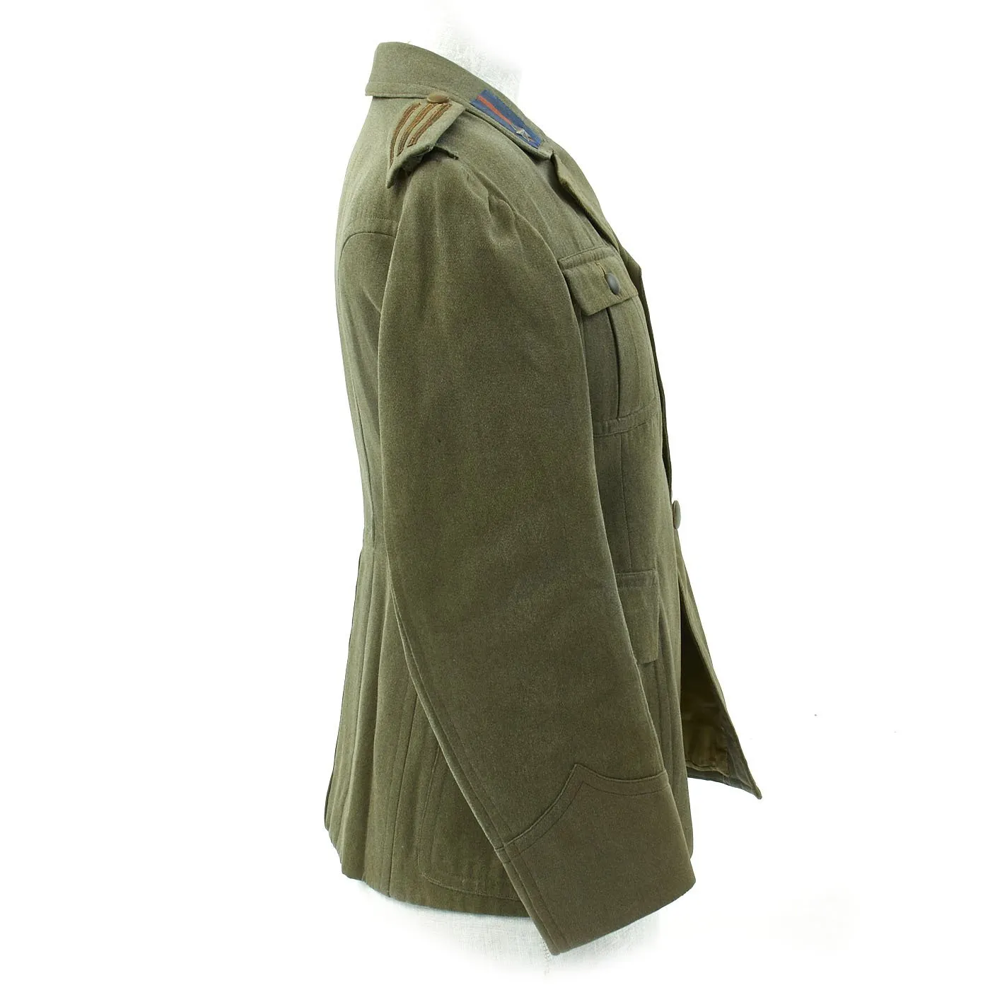 Original WWII Italian Army Infantry Warrant Officer Uniform Jacket