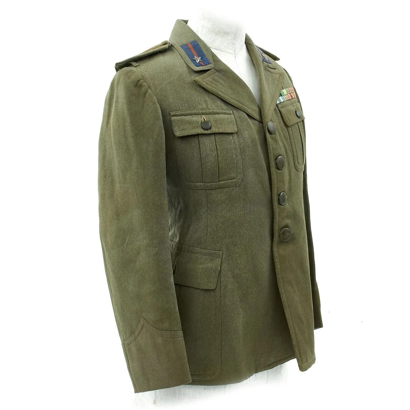 Original WWII Italian Army Infantry Warrant Officer Uniform Jacket