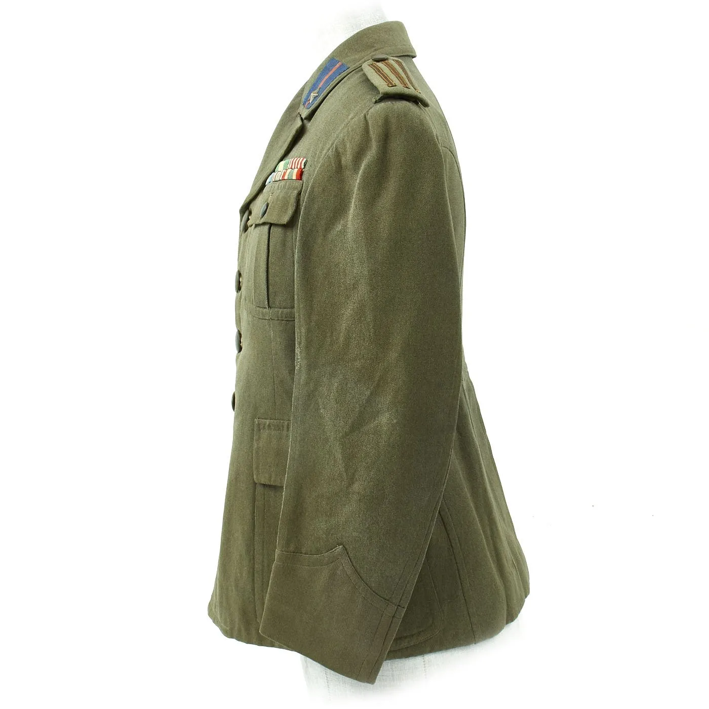 Original WWII Italian Army Infantry Warrant Officer Uniform Jacket