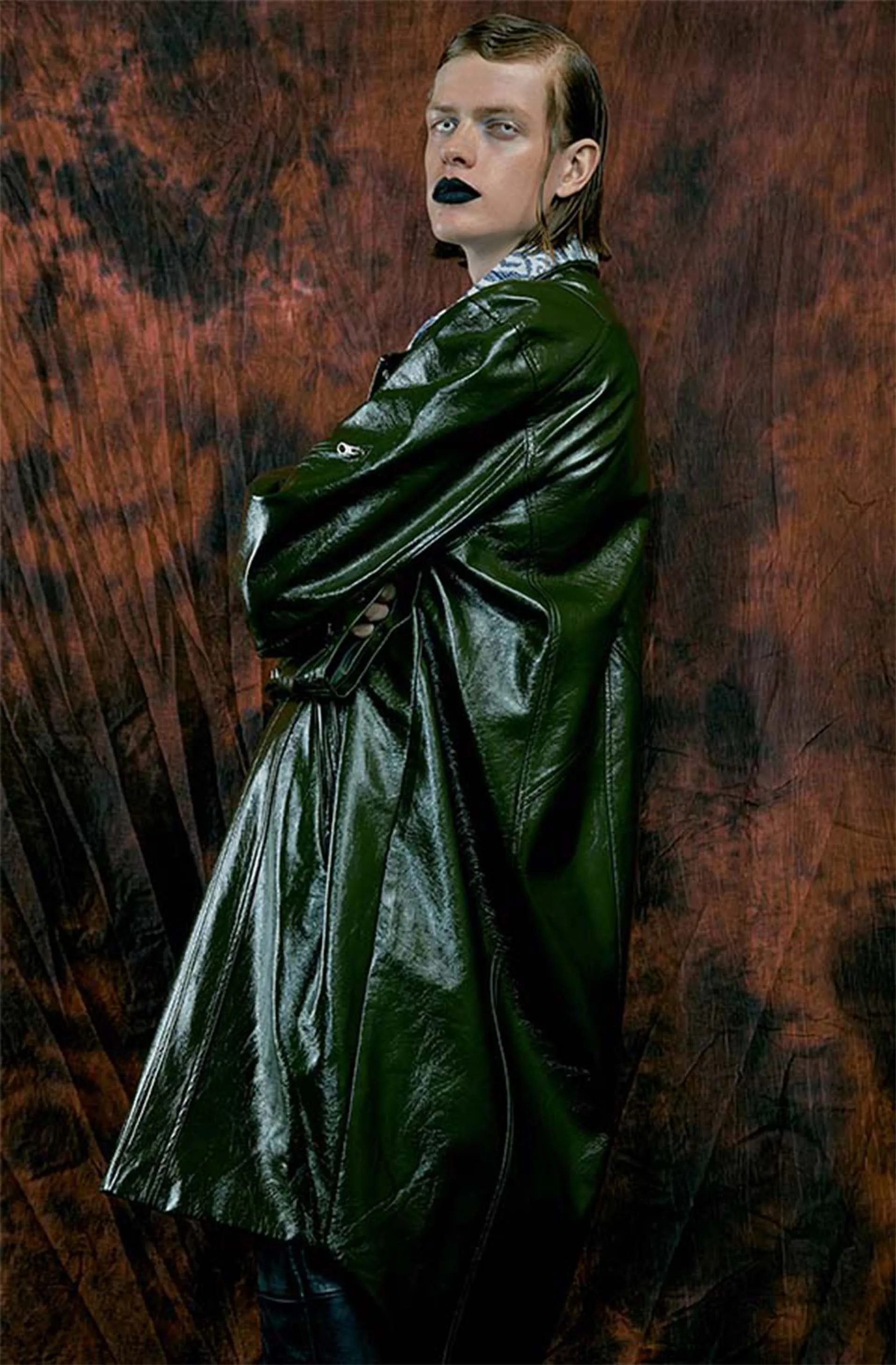 Oversized trench coat
