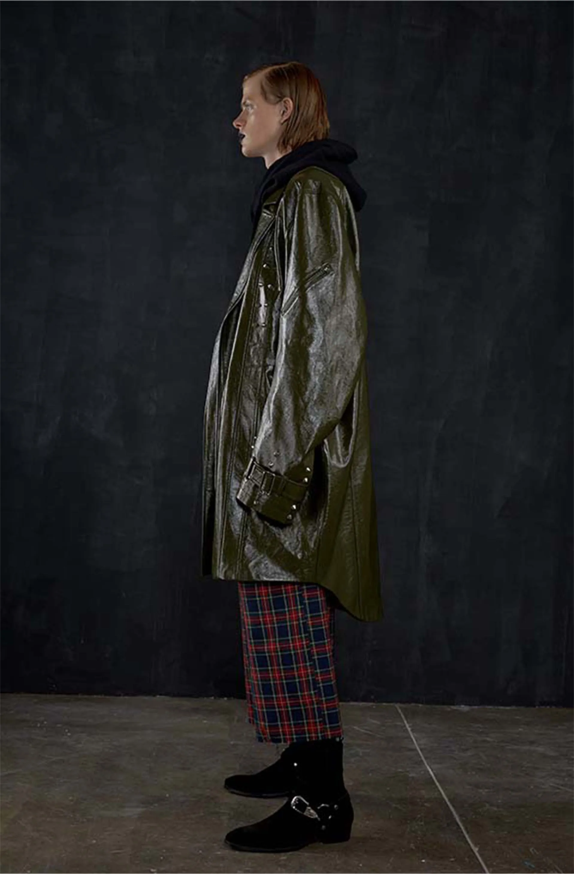 Oversized trench coat