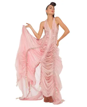 PARACHUTE EMPIRE VEST DRESS