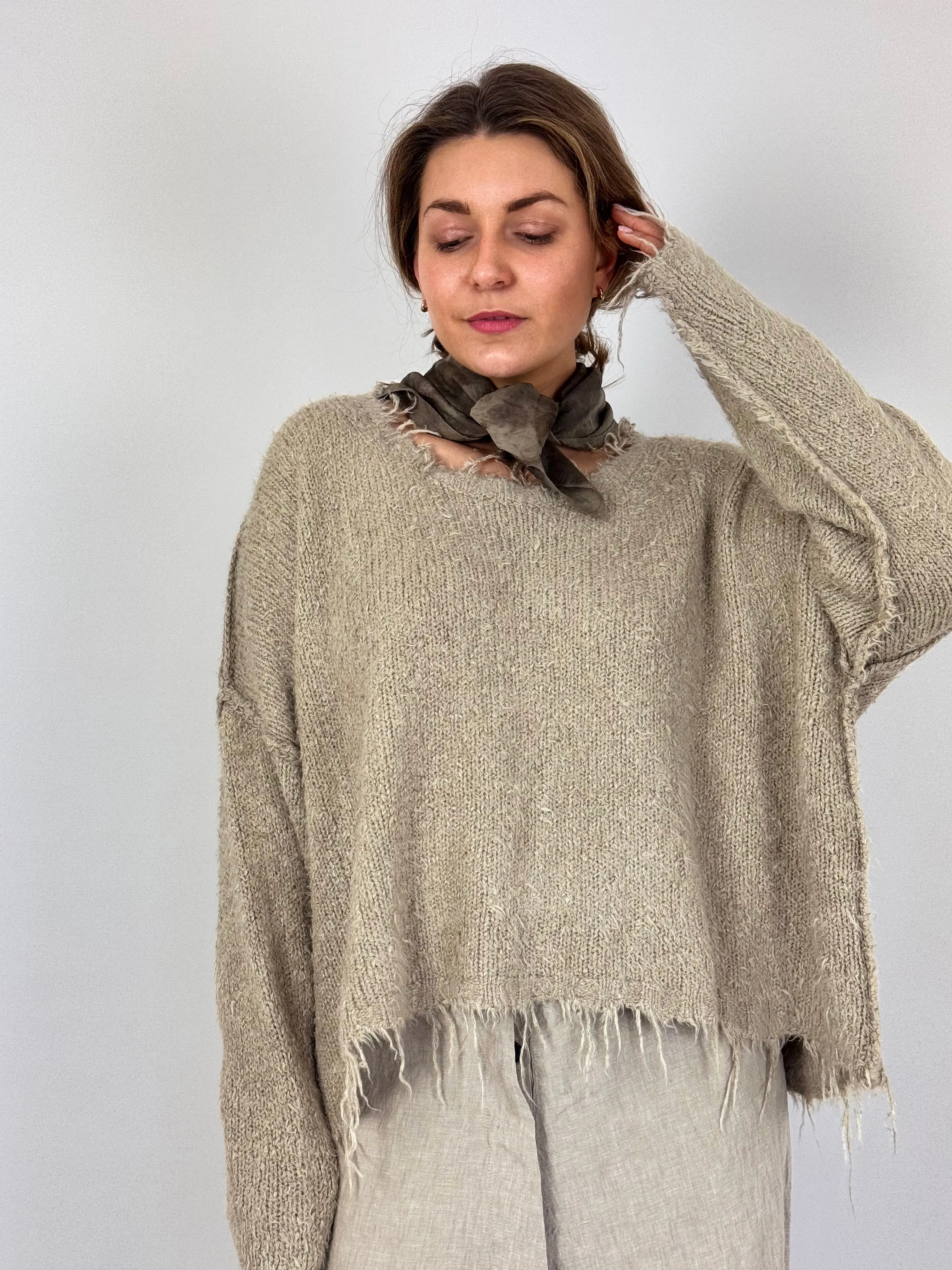 Pas De Calais 0580 Scarf Beige