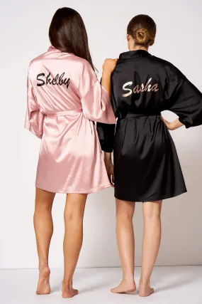 Personalised Silk Robe