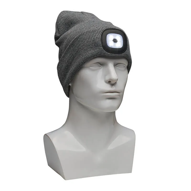 PIP Winter Beanie Cap with LED Light 360-LED