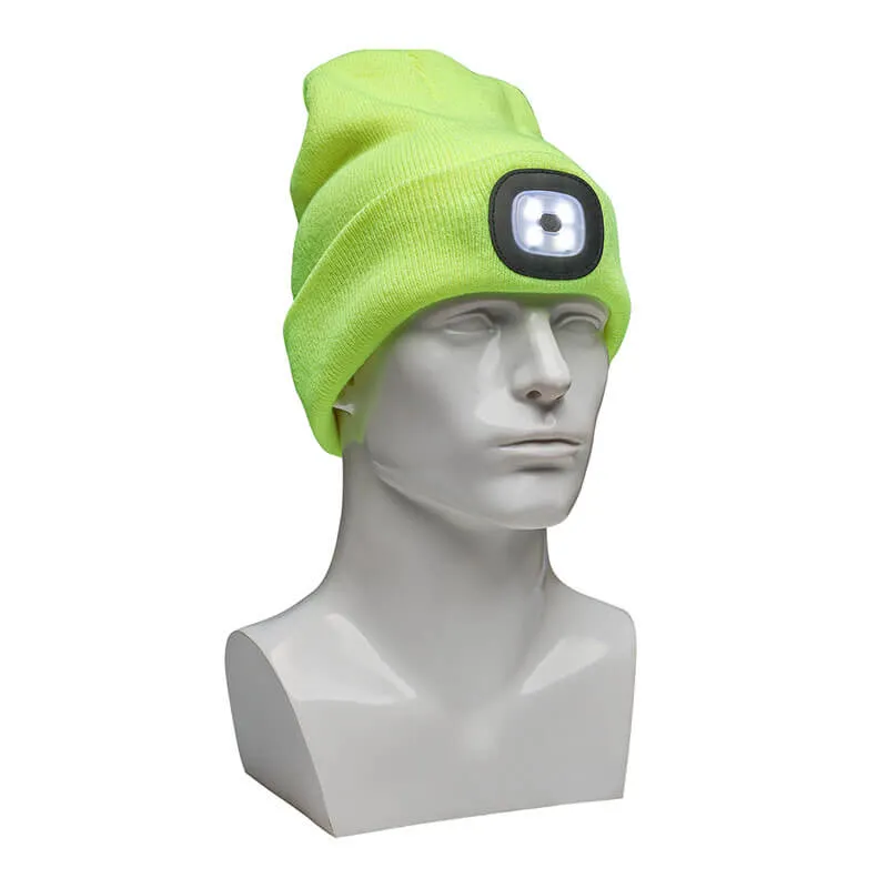 PIP Winter Beanie Cap with LED Light 360-LED