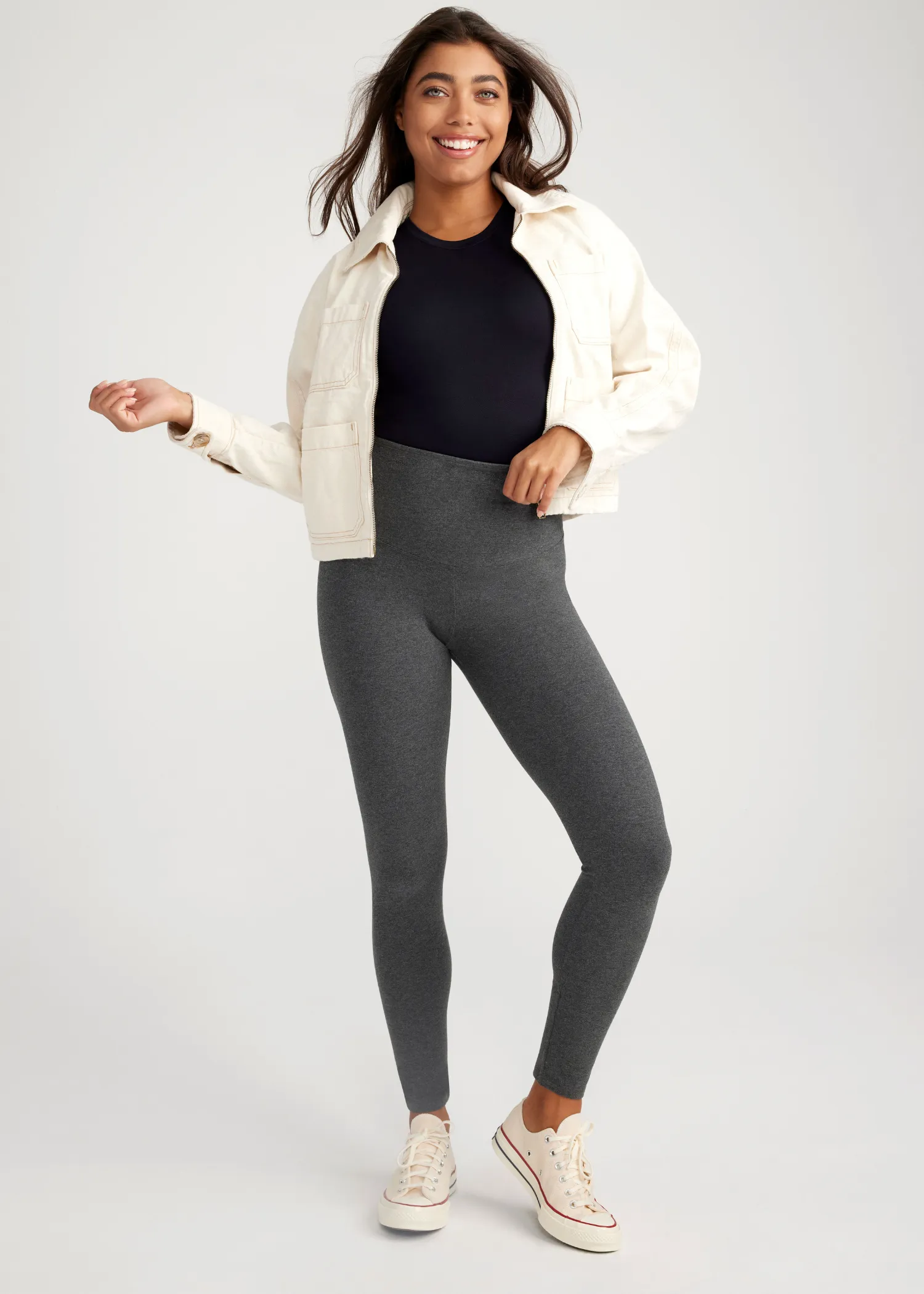 Rachel Shaping Legging - Cotton Stretch