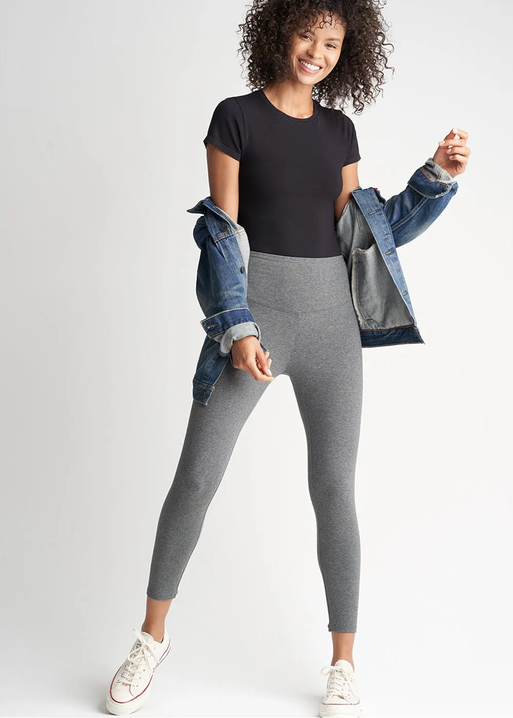 Rachel Shaping Legging - Cotton Stretch
