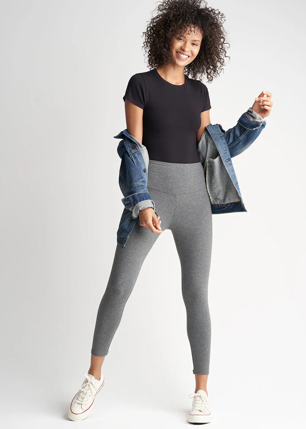 Rachel Shaping Legging - Cotton Stretch